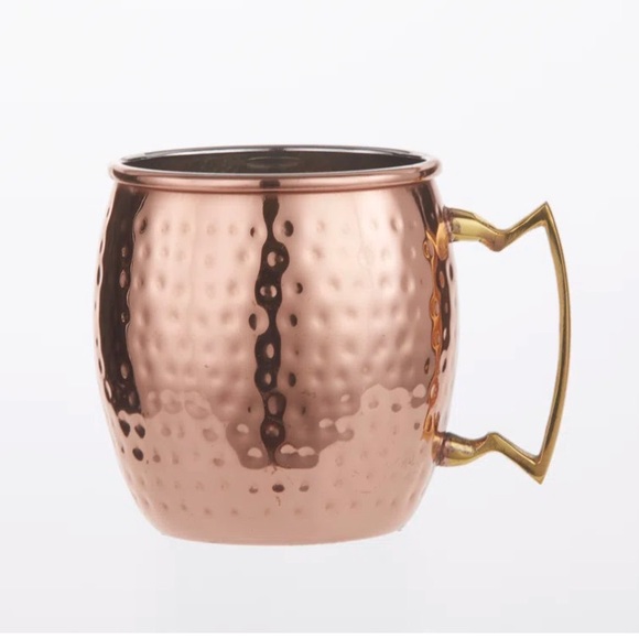 Set of 2 American Metalcraft Moscow Mule Mugs 16oz Copper Hammered - Picture 2 of 5